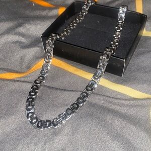 Stainless steel unique necklace